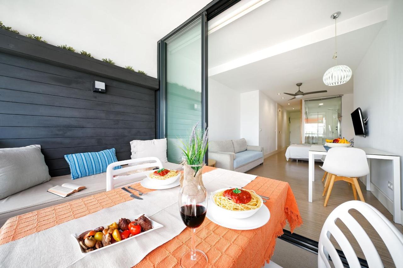 Estudio Con Terraza Vista Mar Las Palmas de Gran Canaria Exterior foto